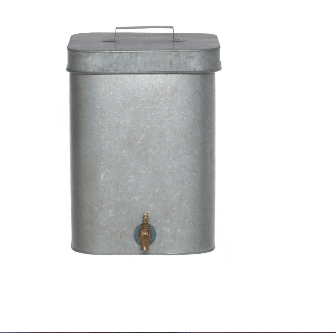 Kopi av 4Living Vattentank 10L fyrkantig, gammal zink