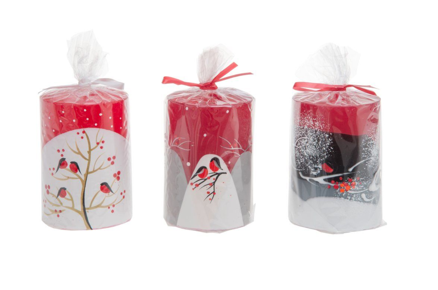 Søjlelys Bullfinch 7x10 cm sortiment