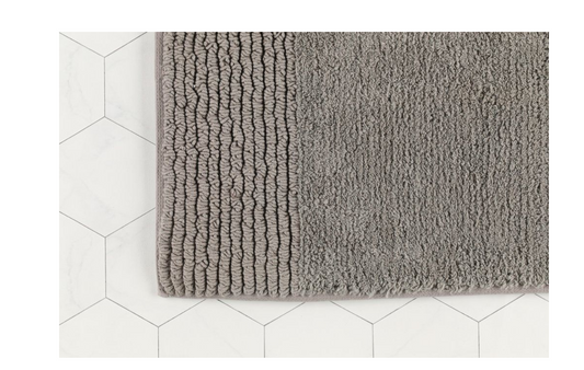 4Living Badrumsmatta Meridian ljusgrå 50x80 cm