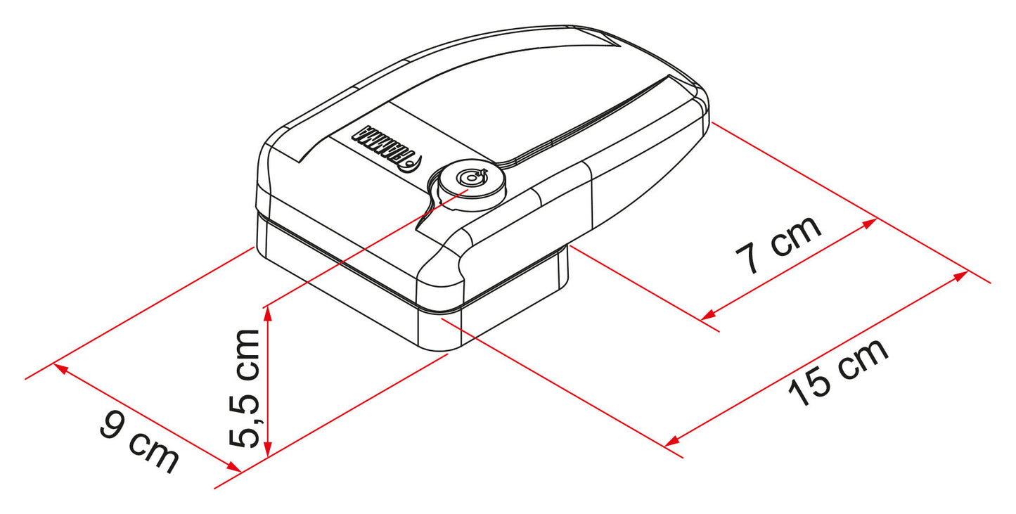 Fiamma Sikkerhedslås SafeDoor Frame 1st