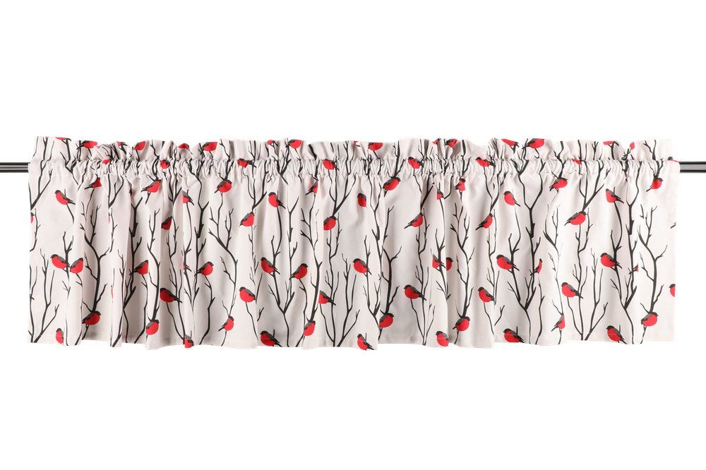 Winteria Gardinkappe dompap 50 x 250 cm