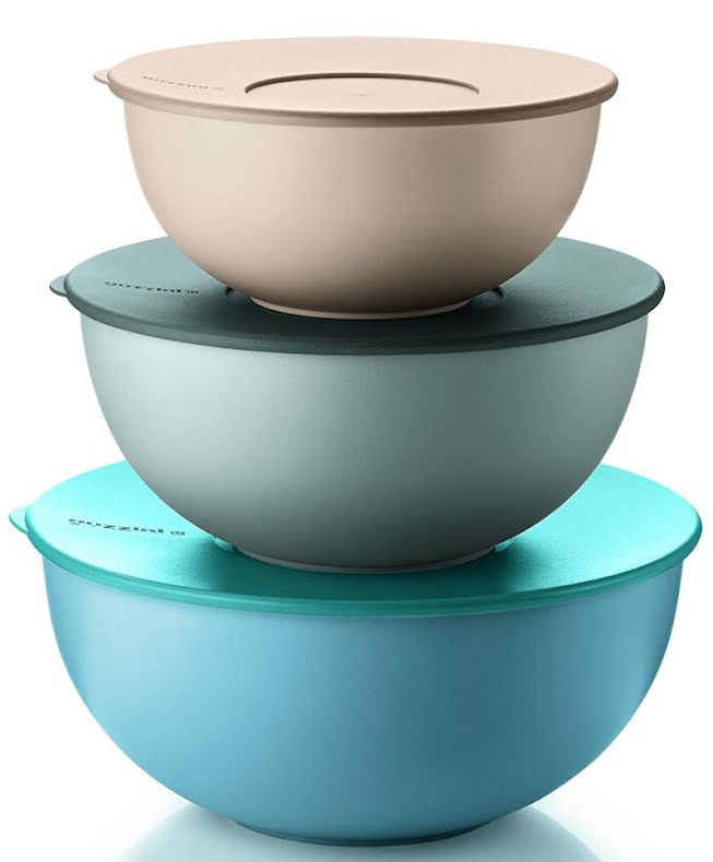 Guzzini skålsæt med låg 3 stk Tierra