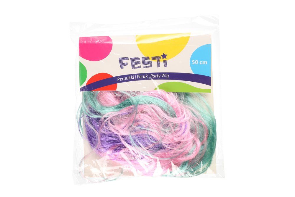Festi Peruk enhörning, olika färger