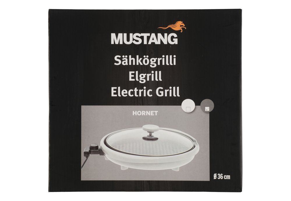 Mustang Elgrill Hornet med glaslock