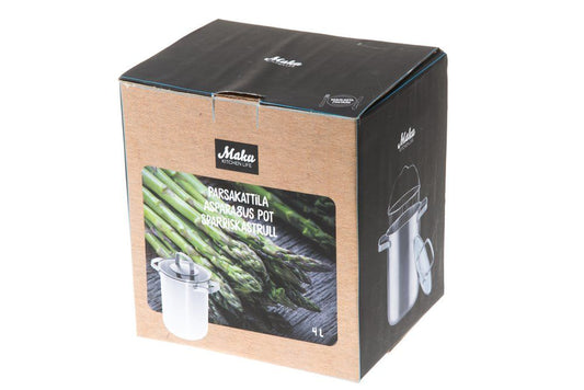 Maku Sparriskastrull , stål 4 L