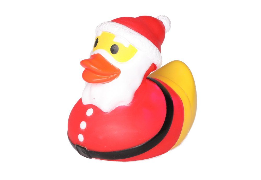 Winteria Jule badeand med LED-lampe, Ass.