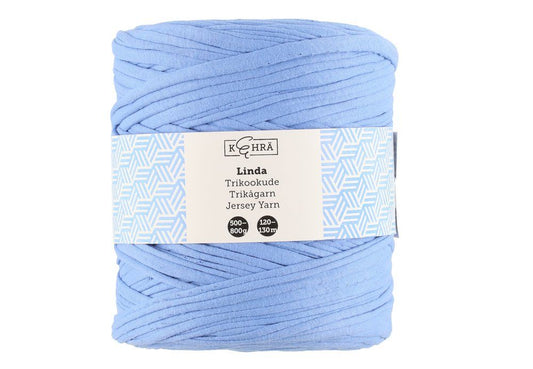 Kehrä Tricotgarn Linda blå sininen