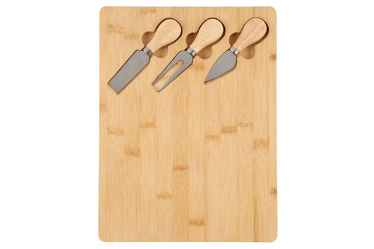 Maku Ostbräde och redskap bambu 33 x 25 cm