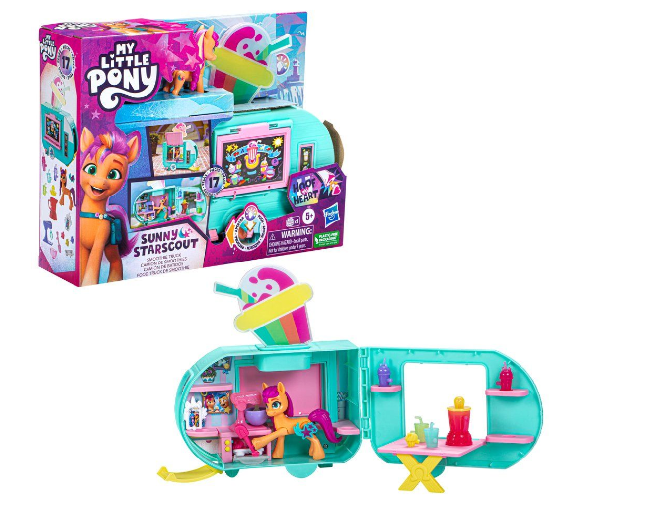 My Little Pony Sunny Starscouts smoothie lastbil