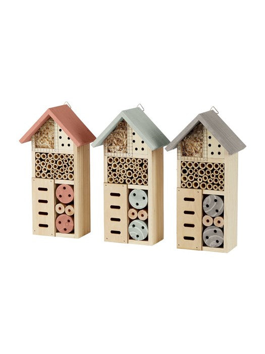 Grouw Insekthotel 13x8,5x26cm Ass. 1stk