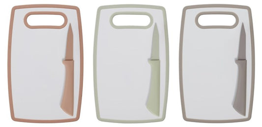 Day Skærebræt m/ kniv Ass. 1stk