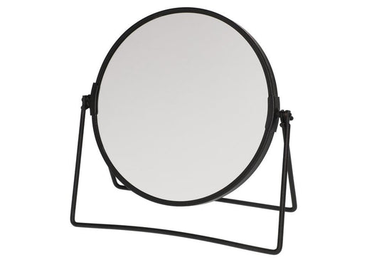 Mineas Dobbelt sidespejl sort