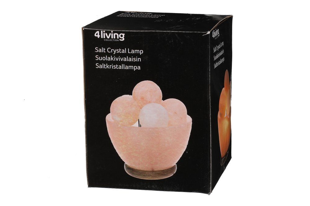 4Living Bordslampa, bergsaltsskål