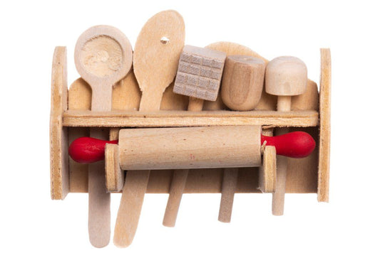 Kapel Hobby Miniature køkkenredskabssæt