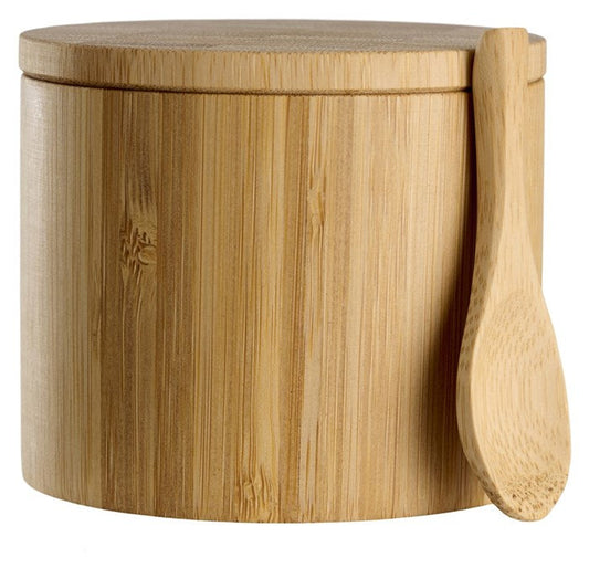 Day Saltkar med Sked Bambu