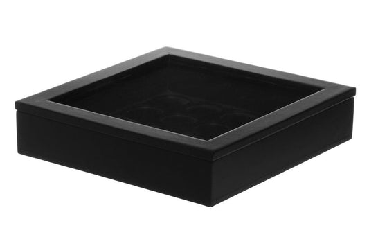 4Living Förvaringslåda för kaffekapslar svart