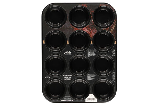 Maku Muffinform 12 kopper non-stick 36x27 cm