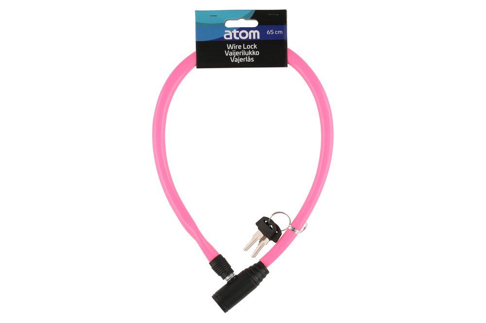 Atom Cykellås 65 cm assorterede farver