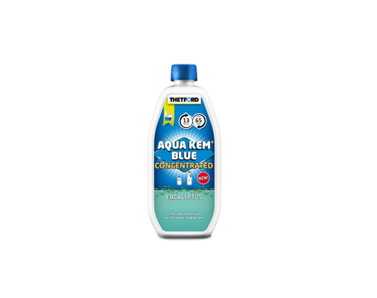 Thetford Aqua Kem Sanitetsvæske Blå Eucalyptus 0,78L, 1 stk