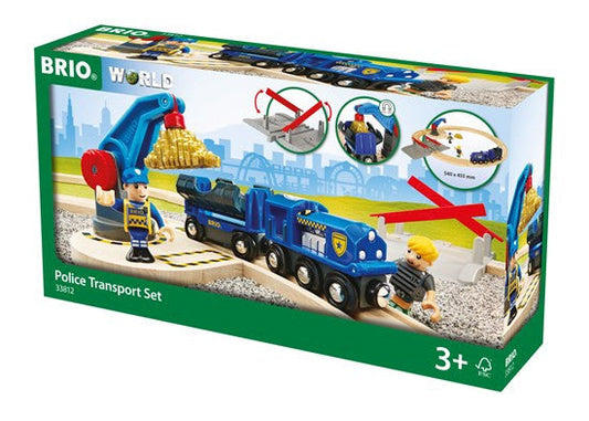 BRIO 33812 Police Transport Set