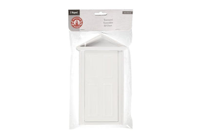 Kapel Hobby Tomtedörr, vit 18,5 cm