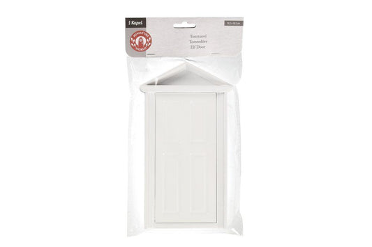 Kapel Hobby Tomtedörr, vit 18,5 cm