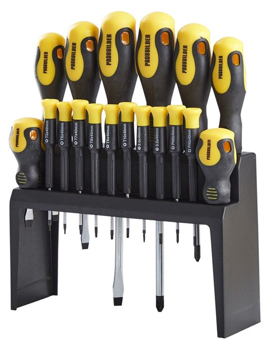 Probuilder Skruvmejselsats 18 delar