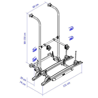 Thule Cykelstativ Elite G2 standard sort 306560