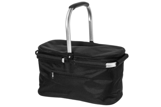 Iceman Køletaske, sort, med aluminiumshåndtag 22 L