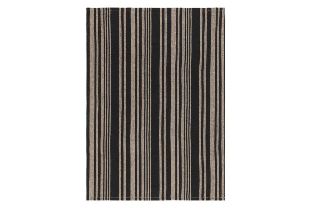 Maku Køkkenhåndklædesæt sort/beige