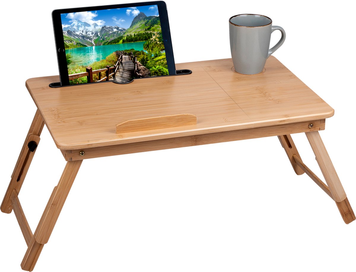 TopDesign serveringsbakke og laptop stativ Bamboo