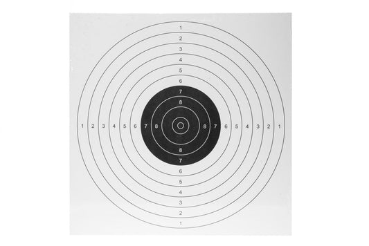 Atom Luftpistolsmål 40x40 cm 20stk