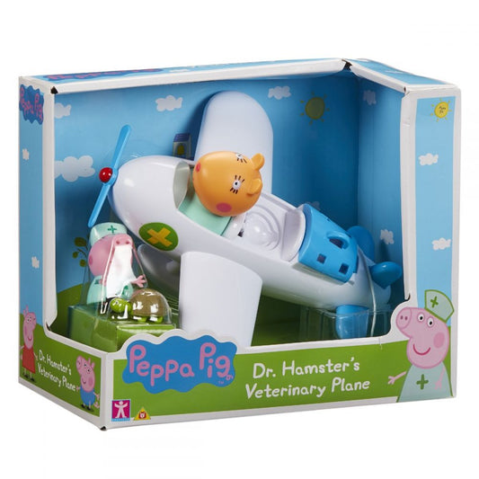 Greta Gris Dr. Hamsters veterinärflygplan