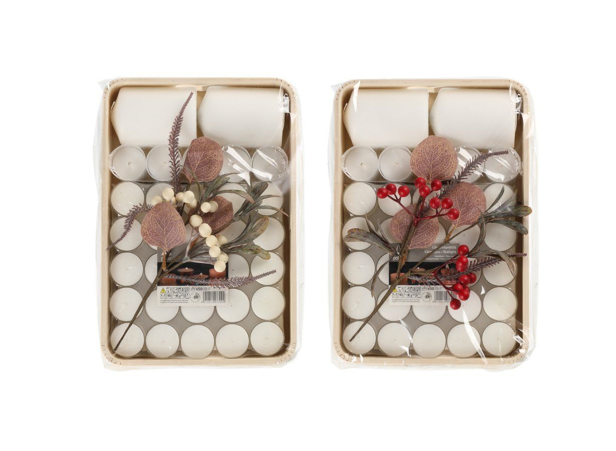 Polar Presentförpackning med ljus i låda sortiment