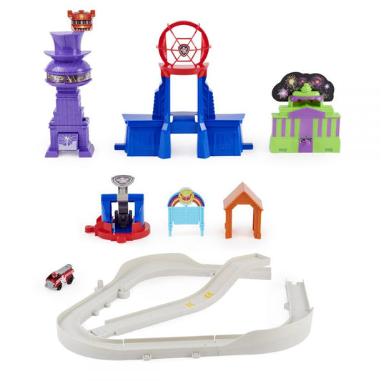 PAW Patrol Movie True Metal City Rescue legesæt - bilbane