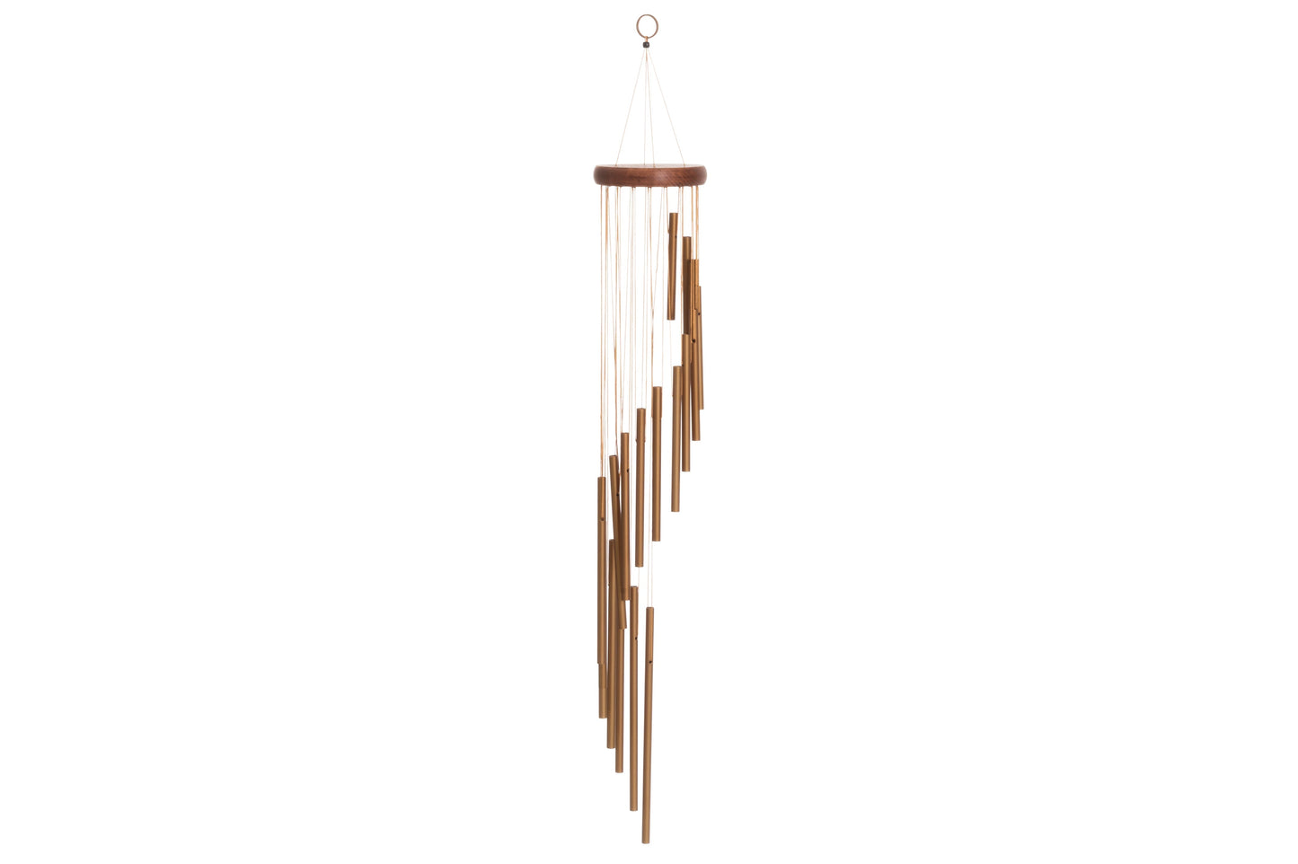 4Living Vindklocka Spiral 90 cm brons