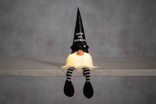 Winteria Julemanden Keep on rocking med LED-lys  40 cm