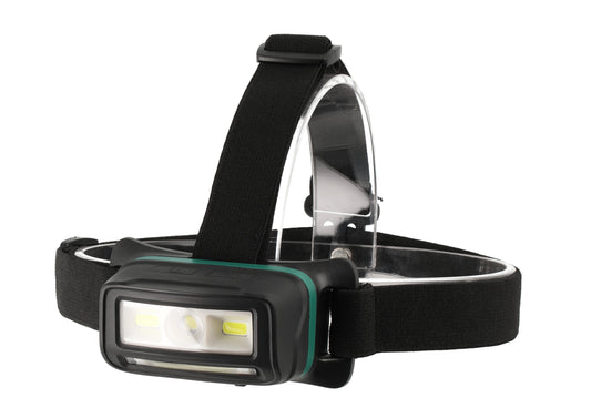 Atom Pannlampa med sensor laddas med USB 500 lumen