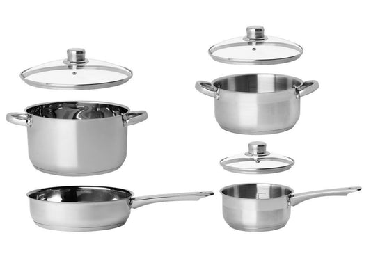 Maku Basic panna och kastrull, set 7 delar