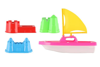 Play Outdoors Sand leksak segelbåt Ass.