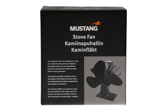 Mustang Kaminfläkt med 4 blad 18x20 cm