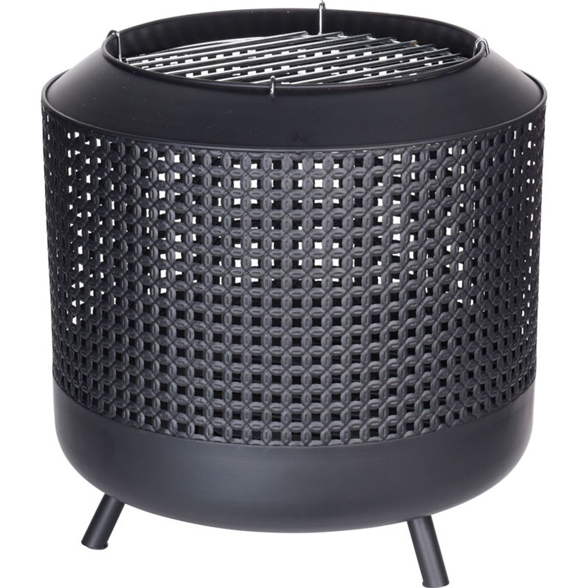 ProGarden Robust Bålpande med grillrist