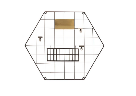 4Living minnestavla Hexagon 50 x 50 cm