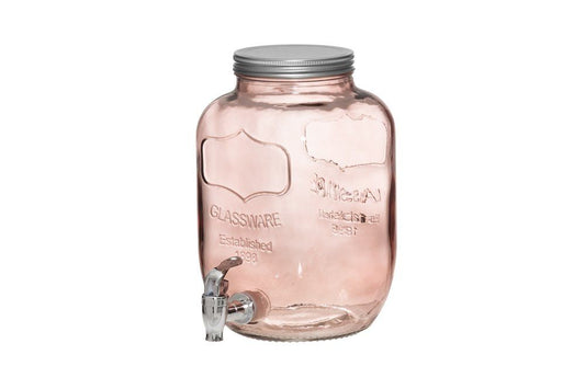 Drikkebeholder med hane, pink 3,9 l
