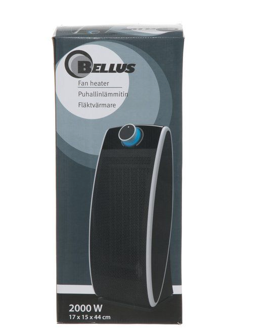 Bellus Fläktvärmare PTC 2000W
