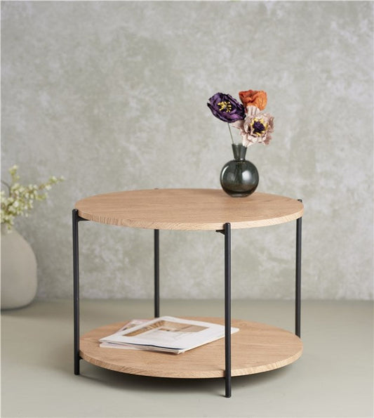Day Soffbord med hylla Ø55H40cm