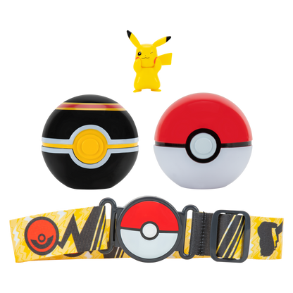 POKEMON - CLIP N GO BÆLTE SÆT W8 - 2 ASS.