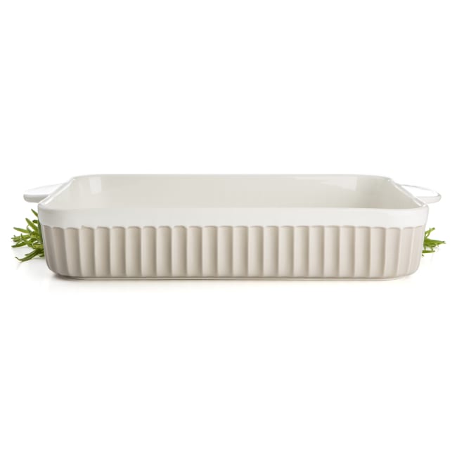 Enjoy Ugnsform Bistro rektangulär beige 40x22 cm
