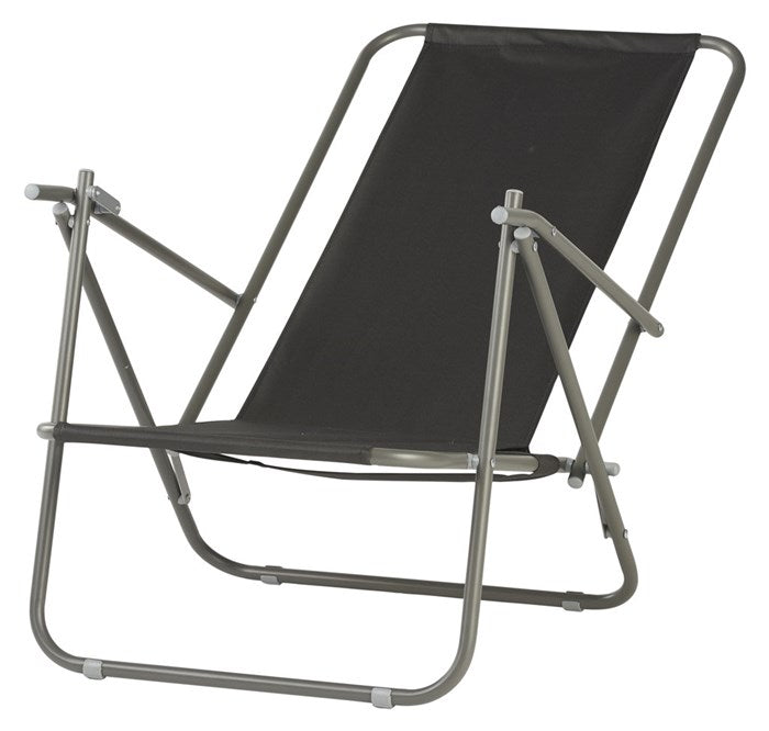 Outfit Camping-/ Strandstol Brasse sort