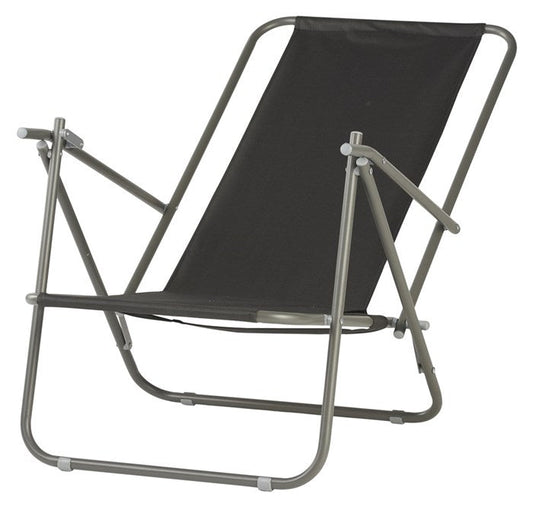Outfit Camping-/ Strandstol Brasse sort
